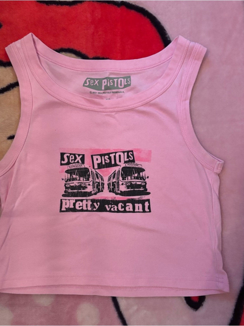Sex Pistols Crop Tank